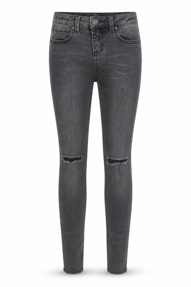 Womens UK Size 8 New Look Regular Fit Skinny Grey Jeans
