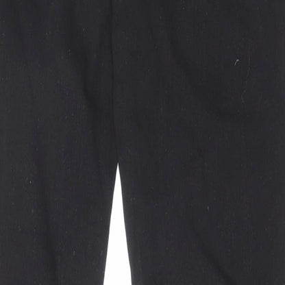 Denim & Co. Womens Black Cotton Skinny Jeans Size 10 L30 in Regular Zip