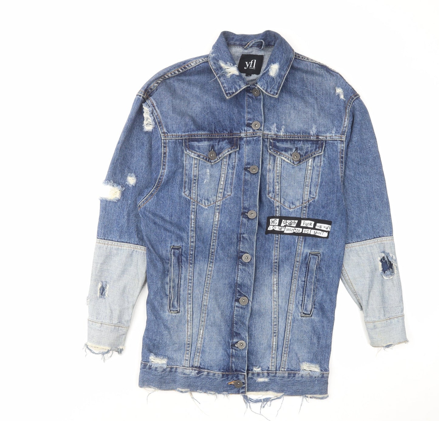 Womens UK Size 6 RESERVED Blue Jacket