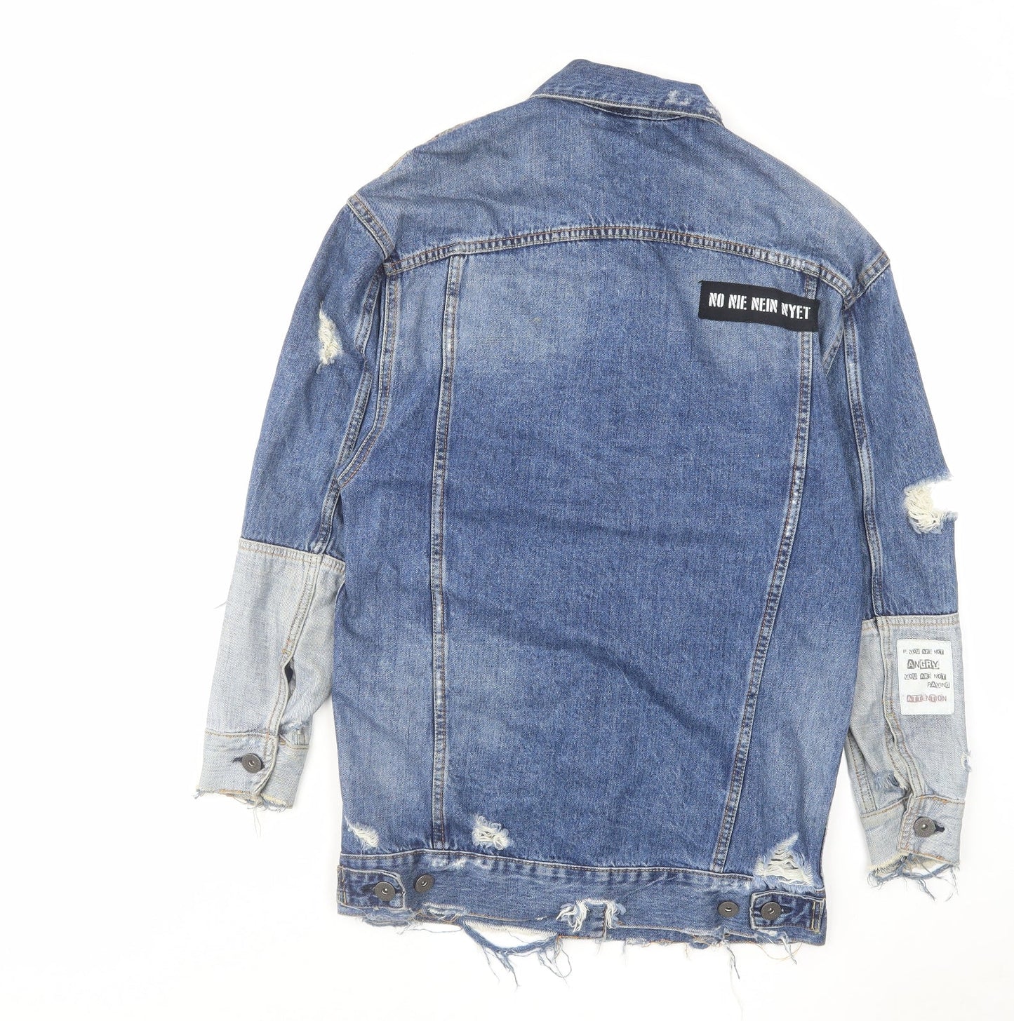 Womens UK Size 6 RESERVED Blue Jacket
