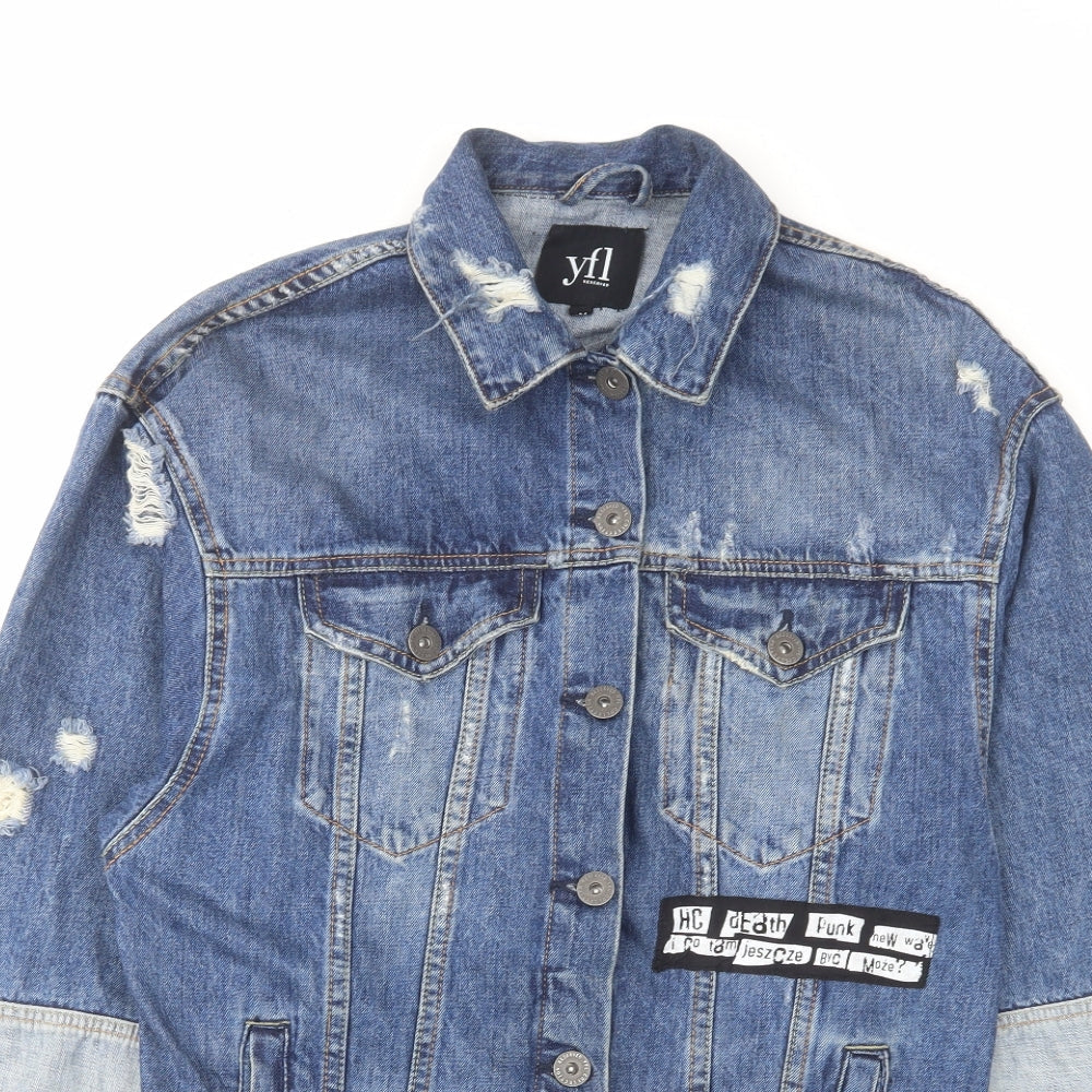 Womens UK Size 6 RESERVED Blue Jacket