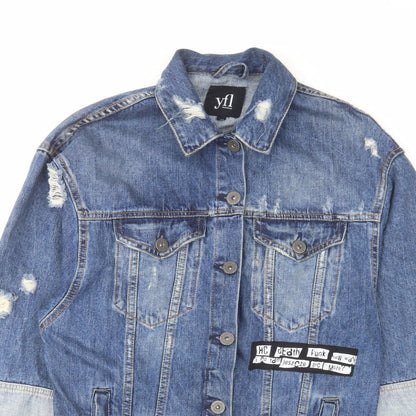 Womens UK Size 6 RESERVED Blue Jacket