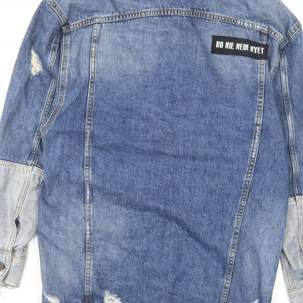 Womens UK Size 6 RESERVED Blue Jacket