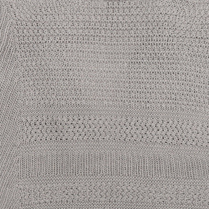Marks and Spencer Womens Grey V-Neck Acrylic Cardigan Jumper Size 18