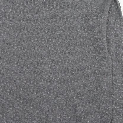 Womens UK Size 10 NEXT Grey Pullover Jumper