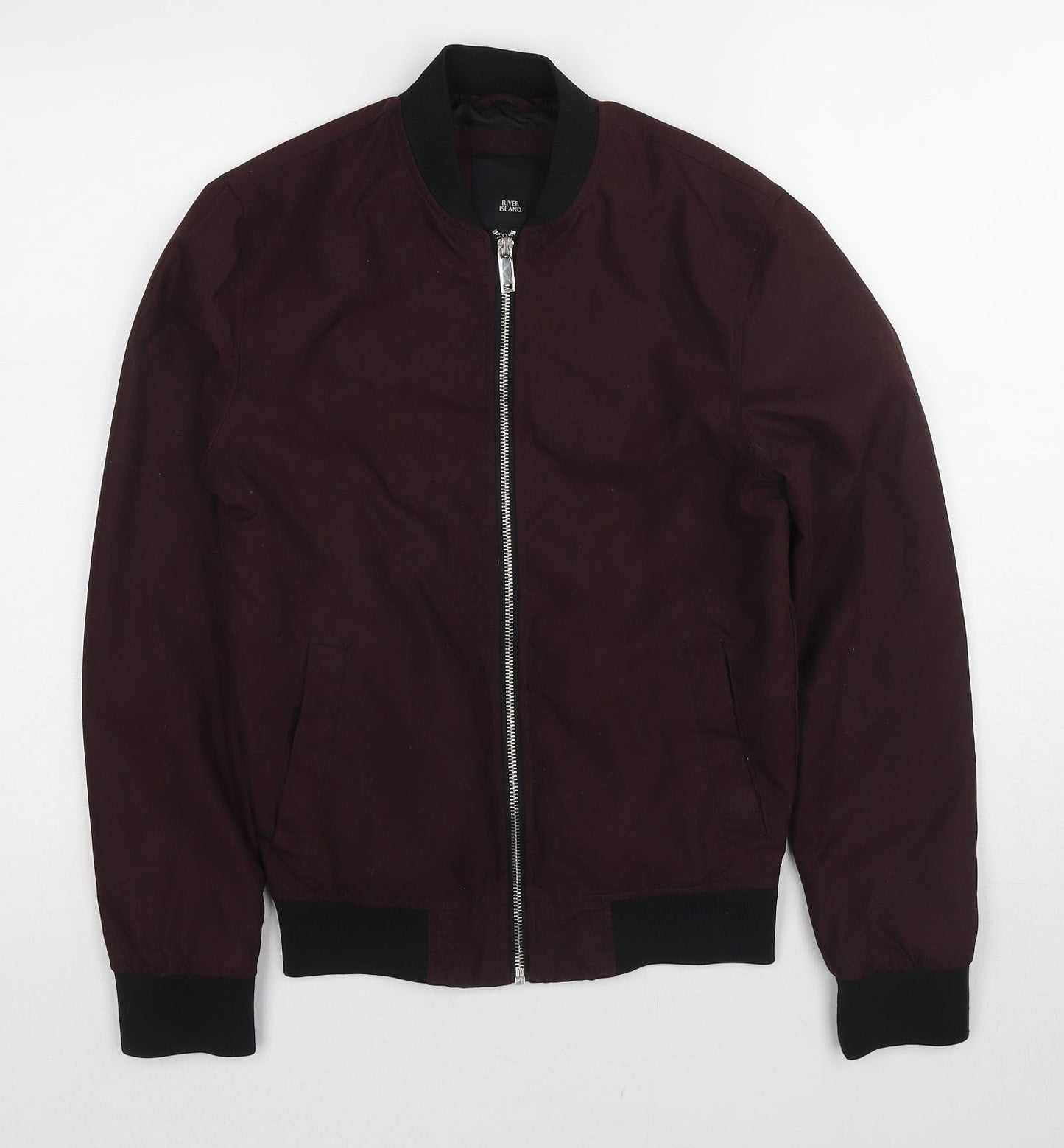 Mens UK Size 2XS River Island Red Jacket