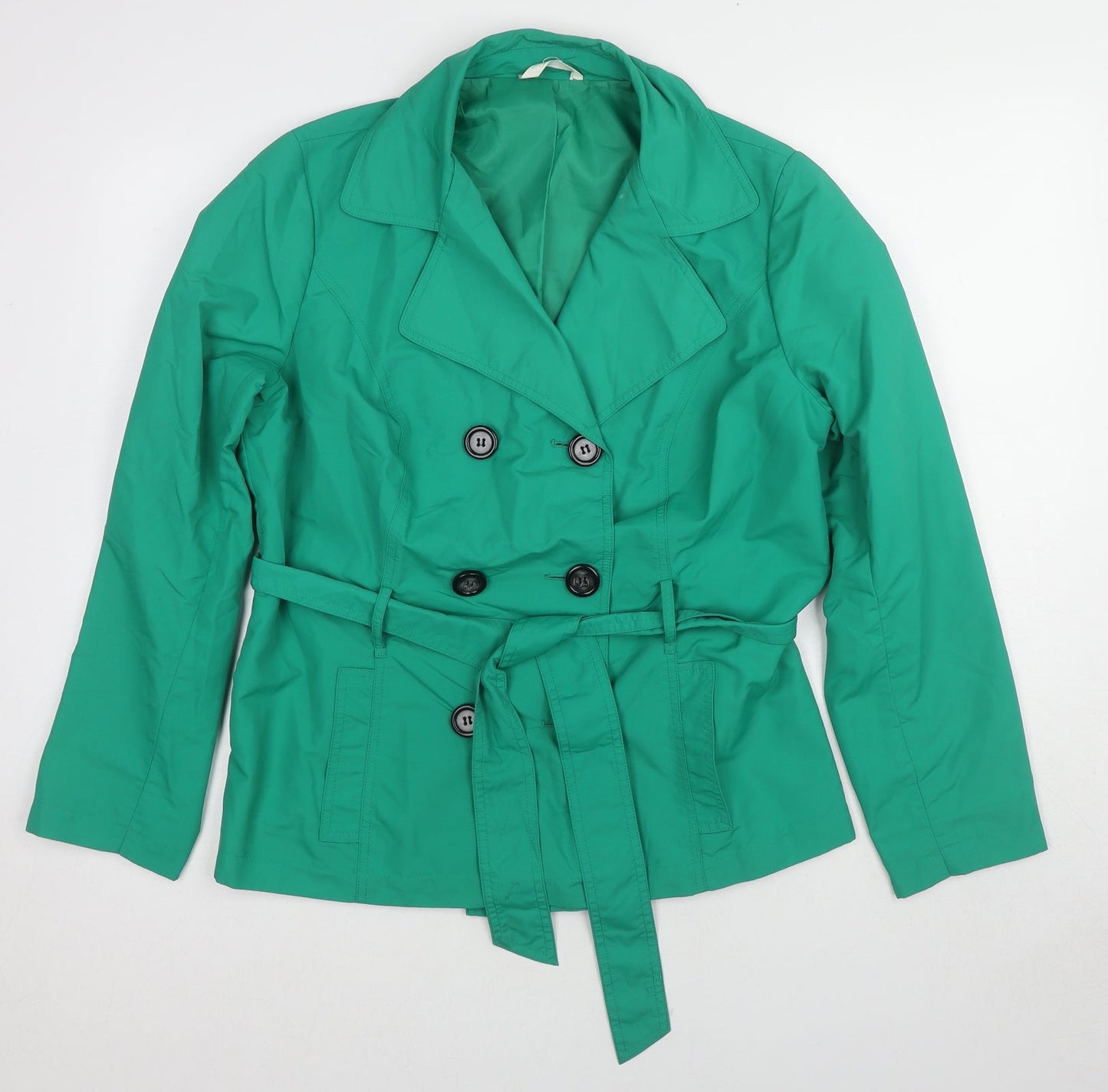 Womens UK Size 14 Marks and Spencer Green Jacket
