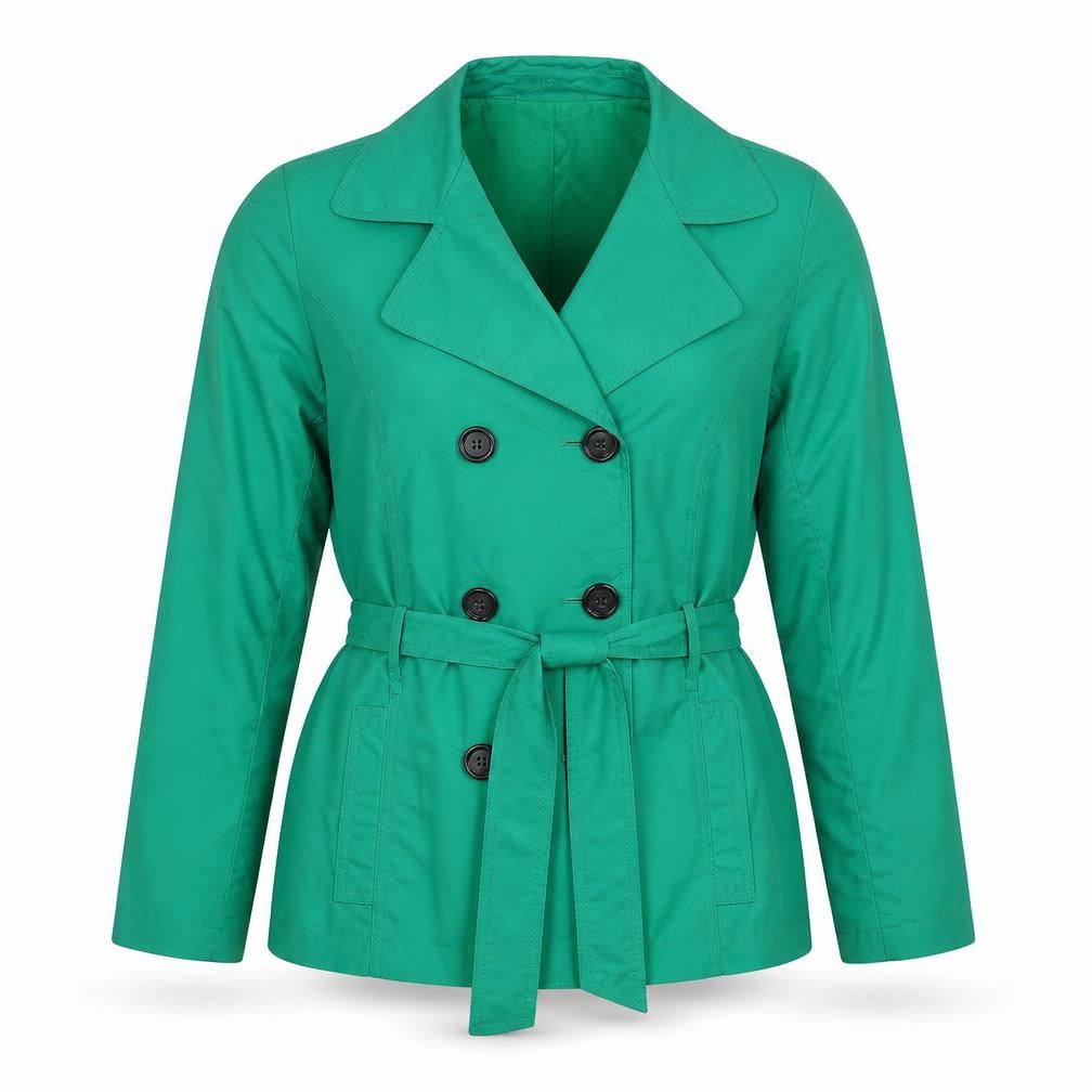 Marks & Spencer Womens Green Jacket Size 14 Button
