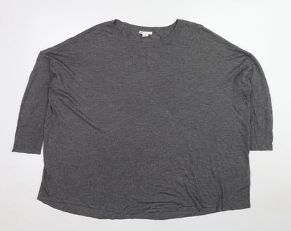 Womens UK Size L H&M Grey Pullover Jumper