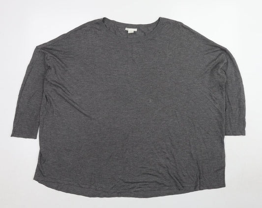 Womens UK Size L H&M Grey Pullover Jumper