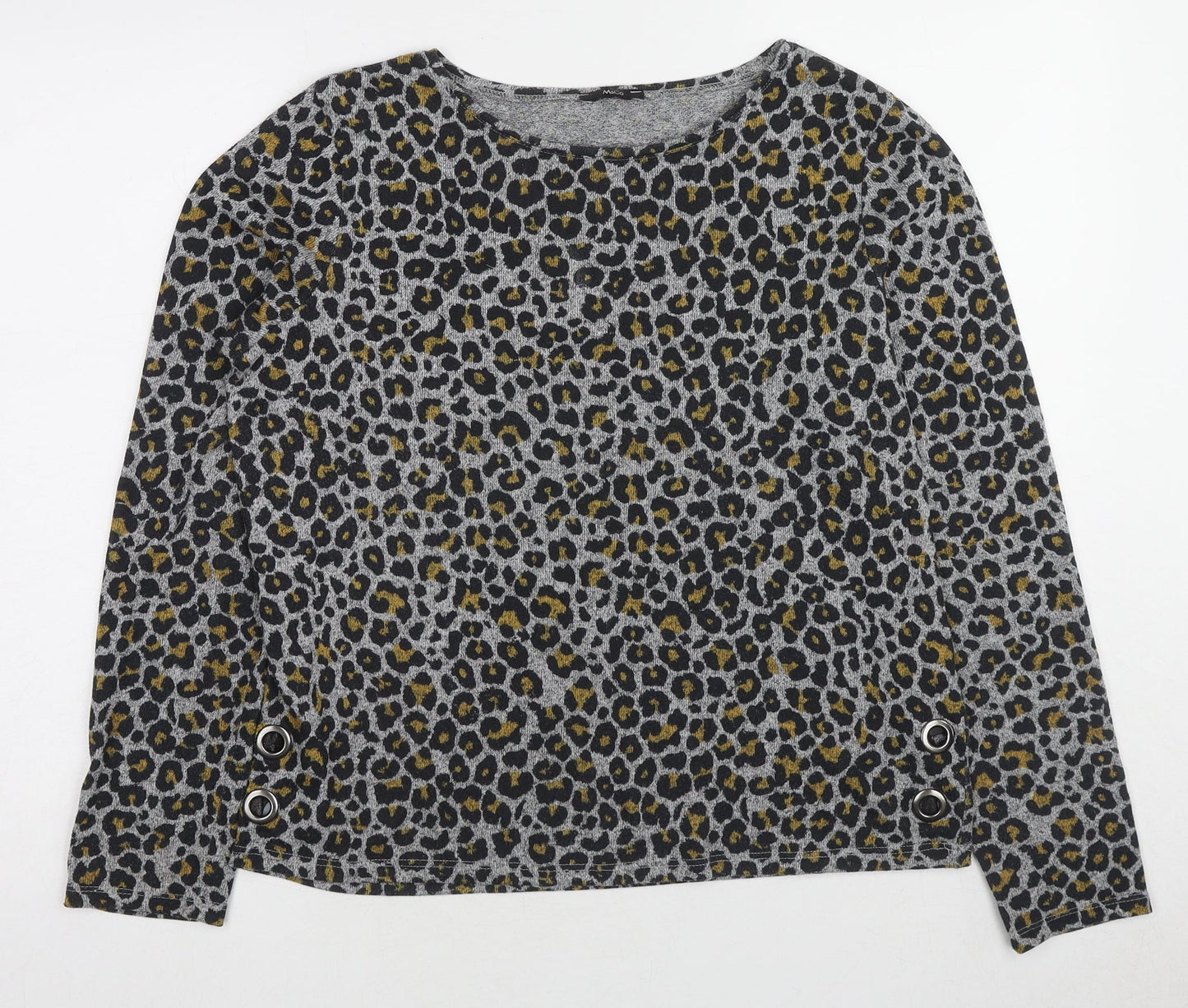 Womens UK Size 12 M&Co Multicoloured Pullover Jumper
