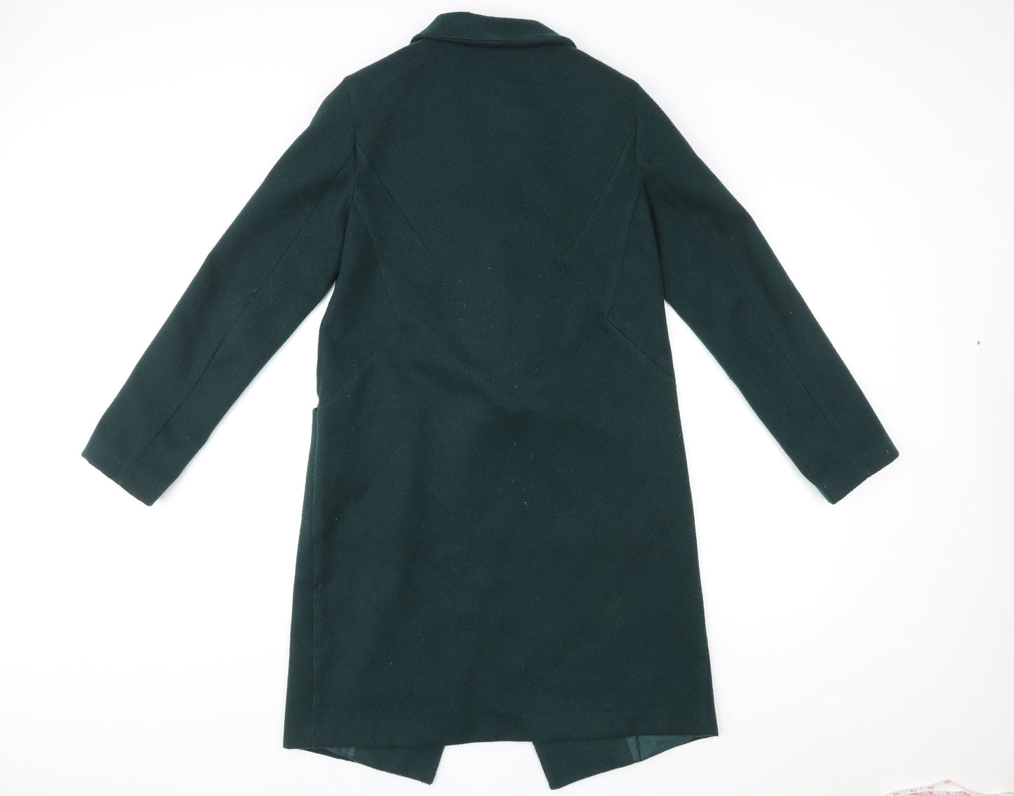 Womens UK Size S Oasis Green Overcoat