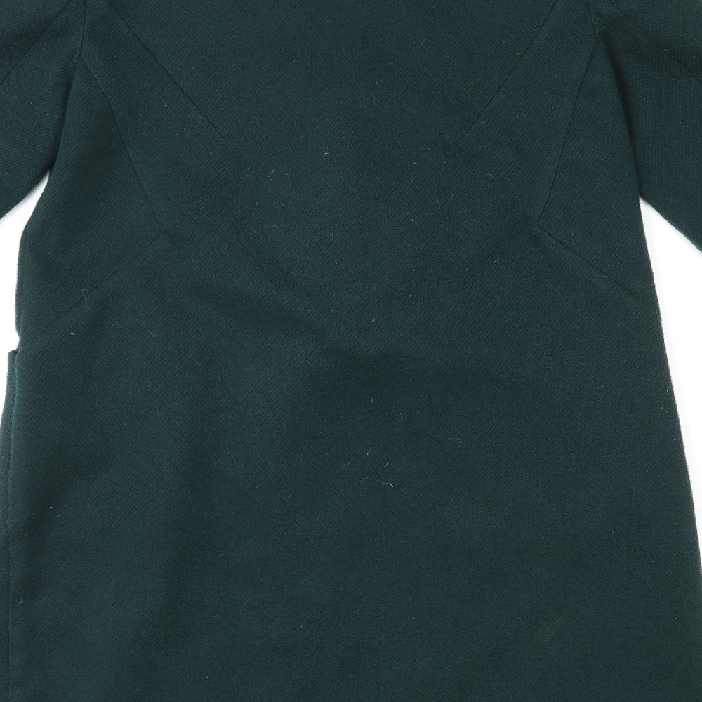 Womens UK Size S Oasis Green Overcoat
