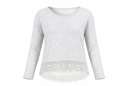 Womens UK Size 8 New Look Grey Pullover Jumper