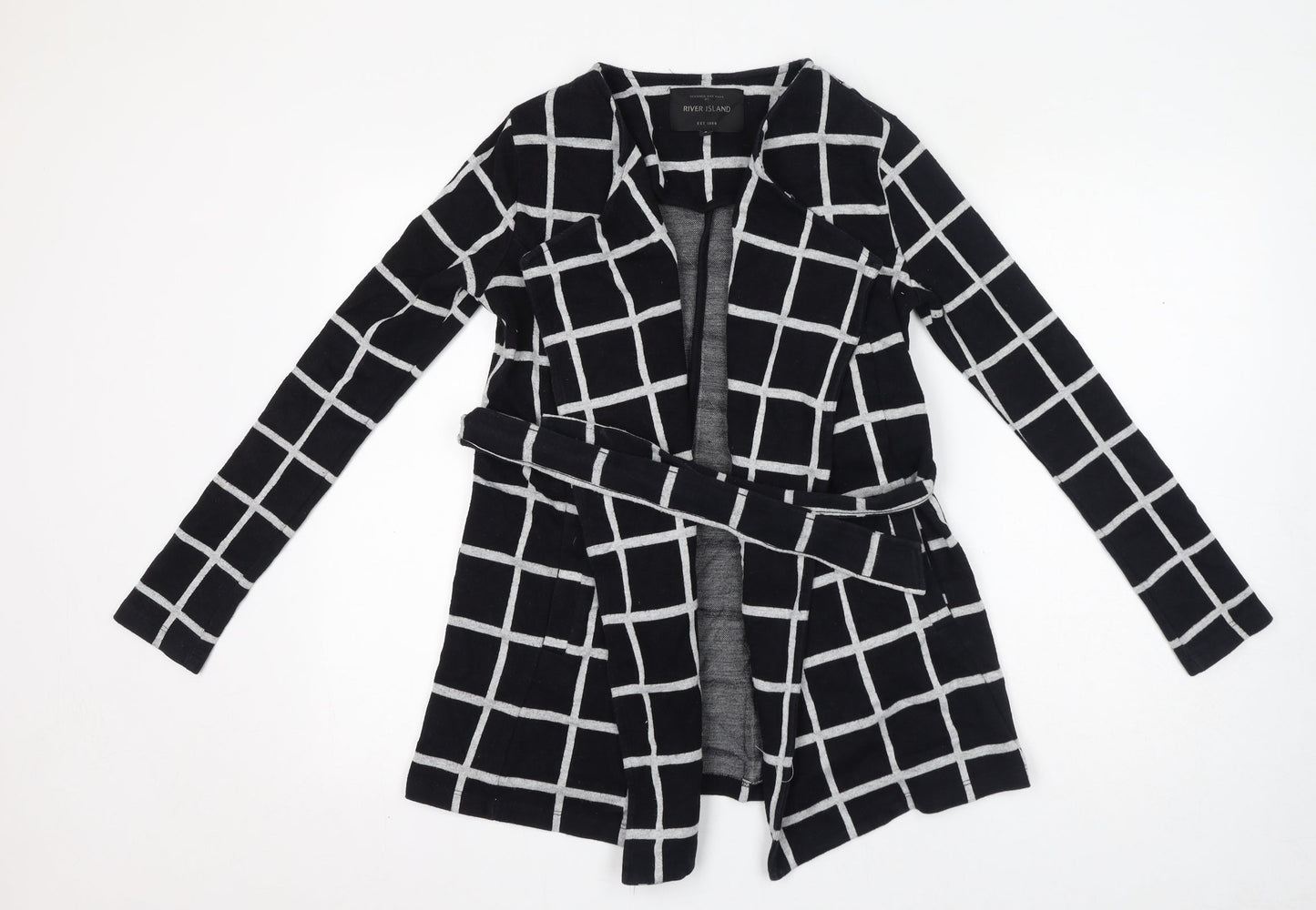 Womens UK Size 6 River Island Black Jacket