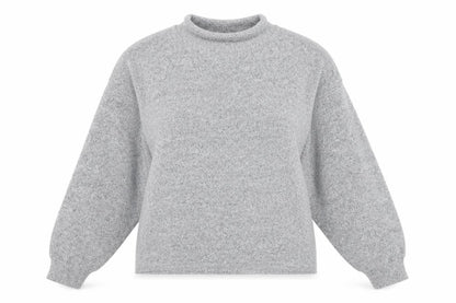 Womens UK Size S New Look Grey Pullover Jumper