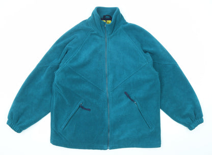 Mens UK Size M Control Blue Jacket