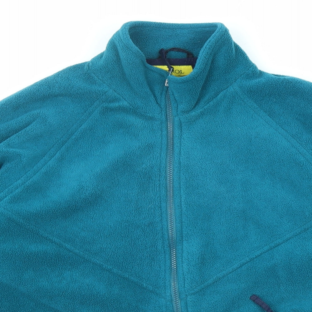 Mens UK Size M Control Blue Jacket
