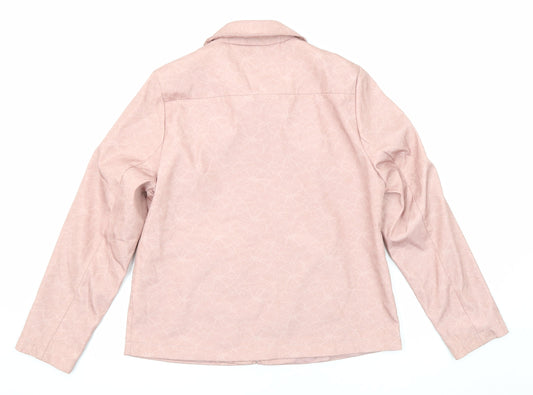 Womens UK Size 10 Bonmarché Pink Jacket