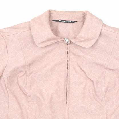 Womens UK Size 10 Bonmarché Pink Jacket
