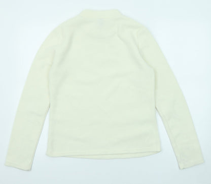 Dazy Womens Ivory Polyester Pullover Sweatshirt Size M Pullover