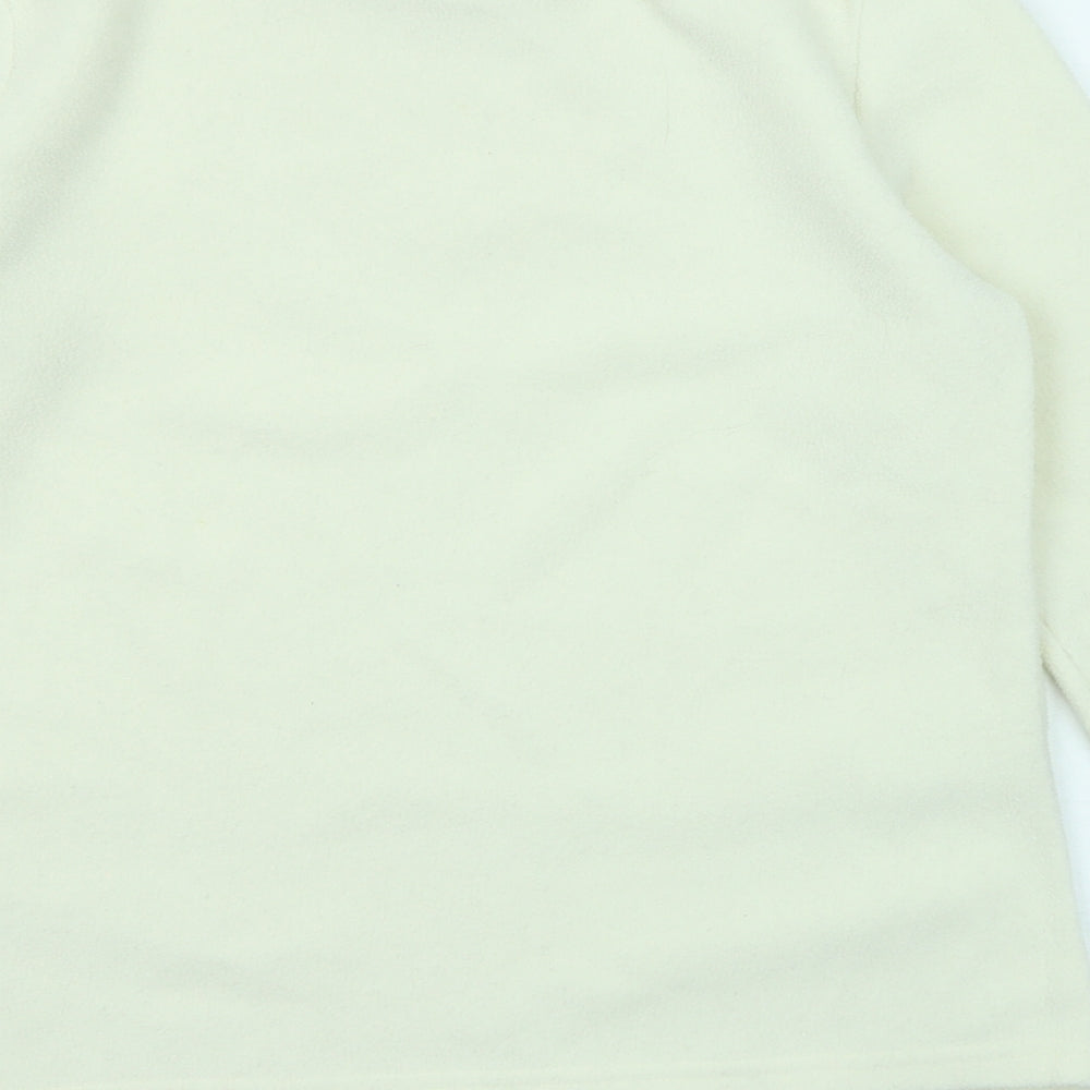 Dazy Womens Ivory Polyester Pullover Sweatshirt Size M Pullover