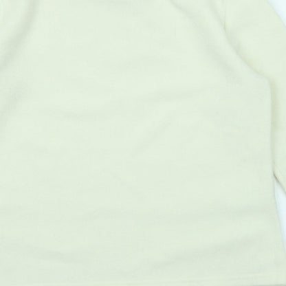 Dazy Womens Ivory Polyester Pullover Sweatshirt Size M Pullover