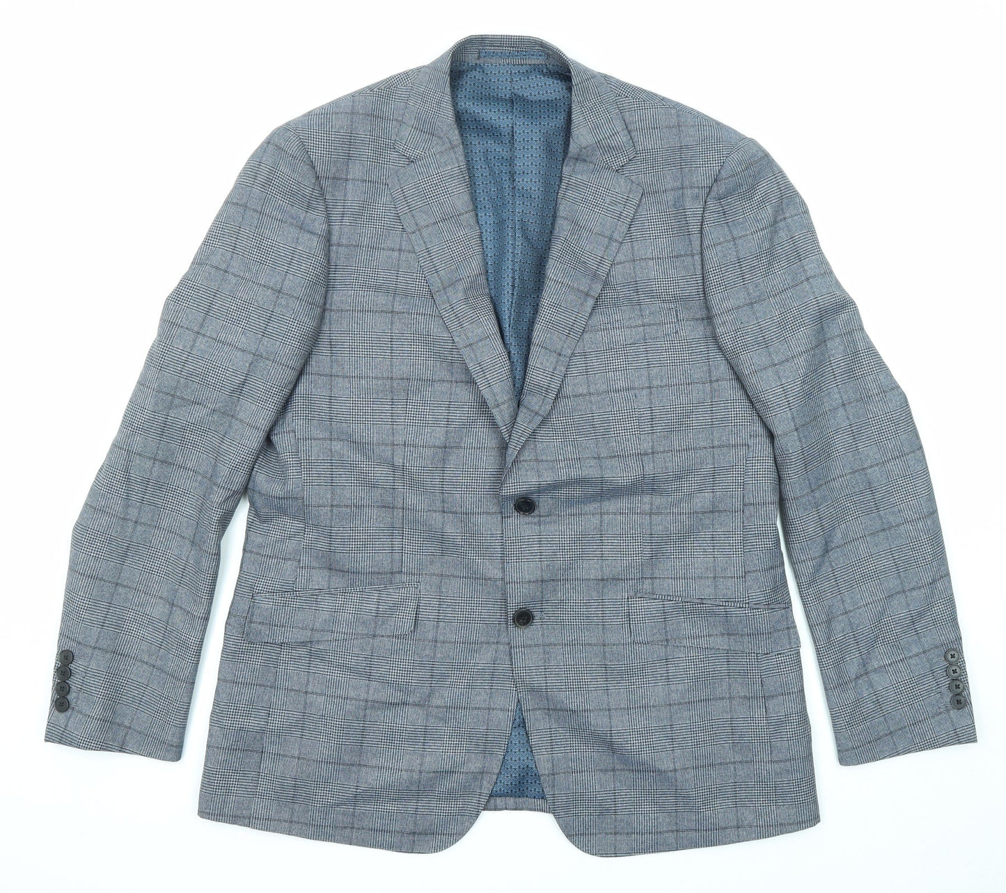 Mens UK Size 42 Skopes Regular Blue Suit Jacket