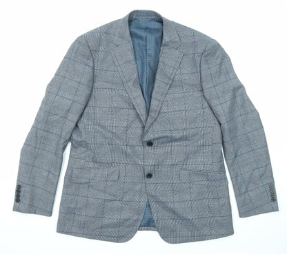 Mens UK Size 42 Skopes Regular Blue Suit Jacket