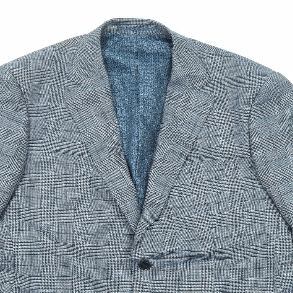 Mens UK Size 42 Skopes Regular Blue Suit Jacket