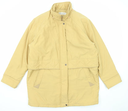 Womens UK Size 16 Compliments Yellow Jacket