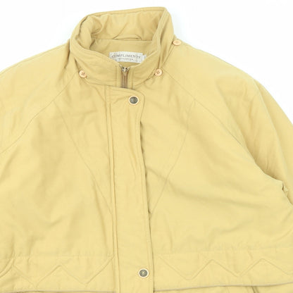 Womens UK Size 16 Compliments Yellow Jacket