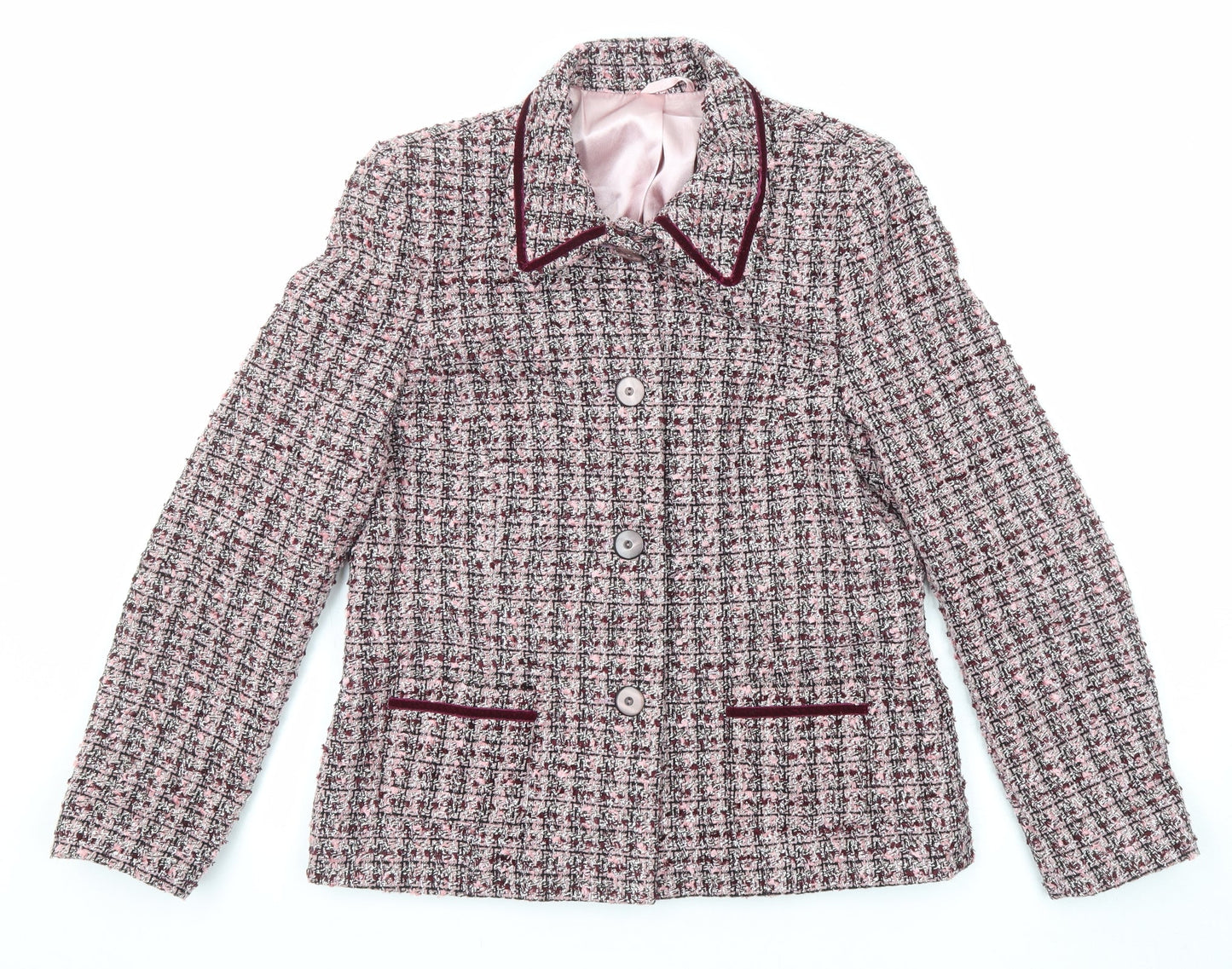 Womens UK Size 12 Berkertex Multicoloured Jacket