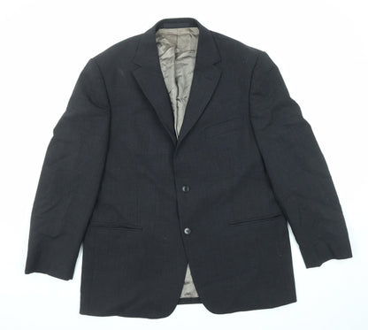 Mens UK Size 42 Marks and Spencer Regular Black Suit Jacket