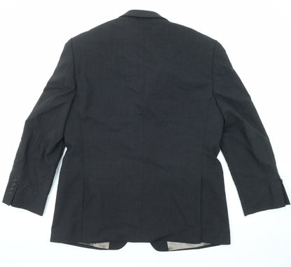 Mens UK Size 42 Marks and Spencer Regular Black Suit Jacket