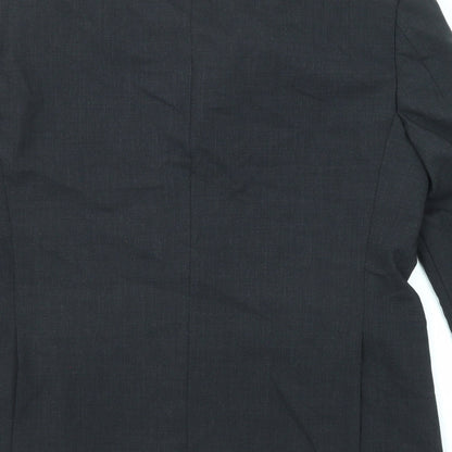 Mens UK Size 42 Marks and Spencer Regular Black Suit Jacket