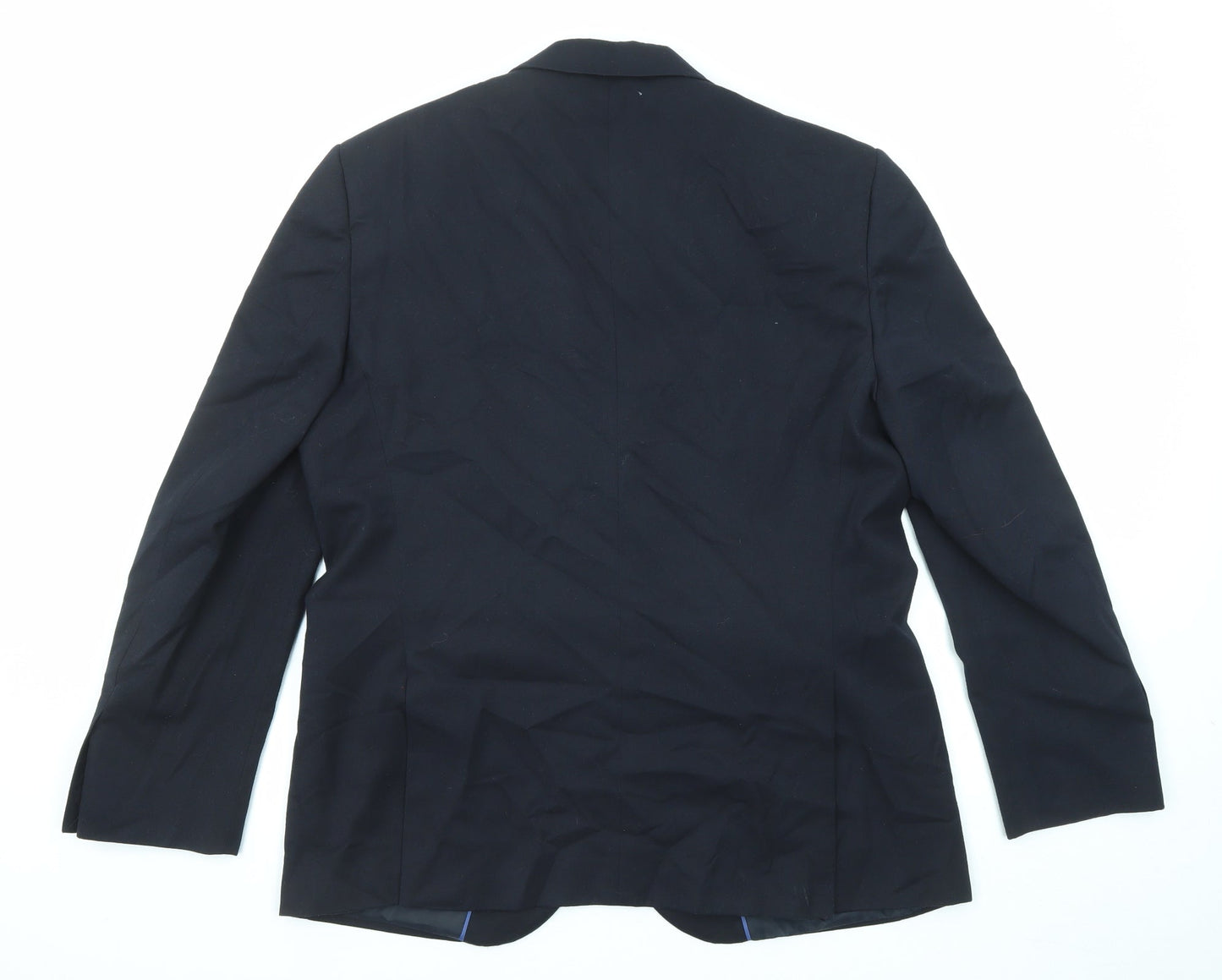 Mens UK Size 42 Marks and Spencer Regular Blue Suit Jacket