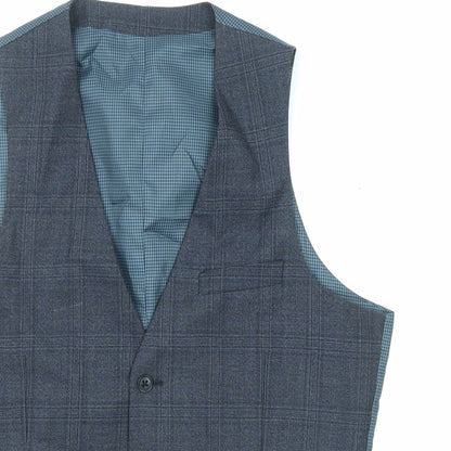 Mens UK Size 38 Onesix5ive Regular Blue Suit Jacket