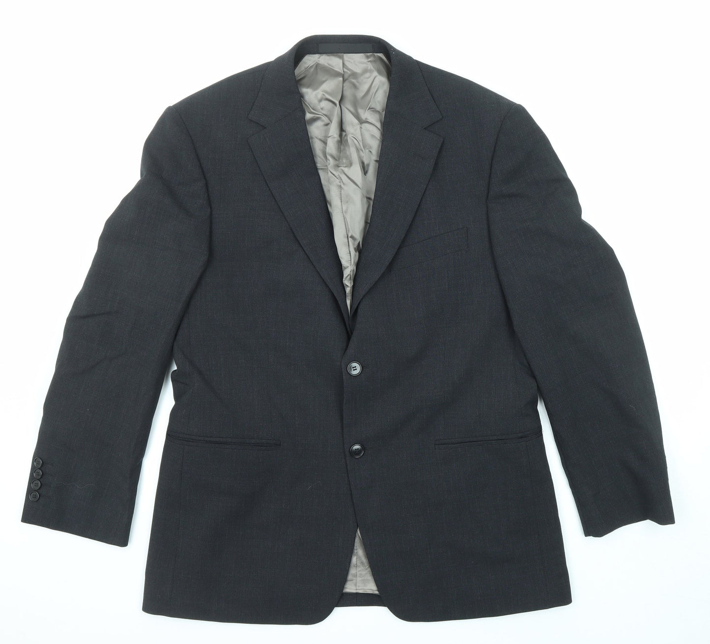 Mens UK Size 40 Marks and Spencer Regular Black Suit Jacket