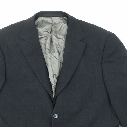 Mens UK Size 40 Marks and Spencer Regular Black Suit Jacket
