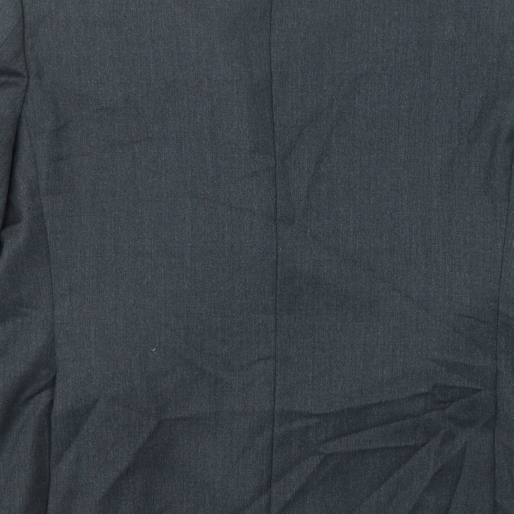 Mens UK Size 42 Greenwoods Regular Black Suit Jacket