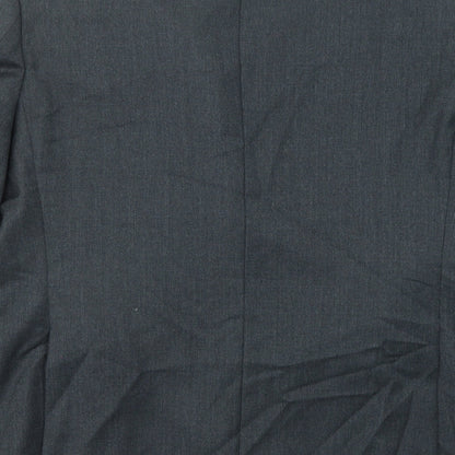 Mens UK Size 42 Greenwoods Regular Black Suit Jacket