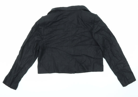 Womens UK Size 14 Marks and Spencer Black Jacket