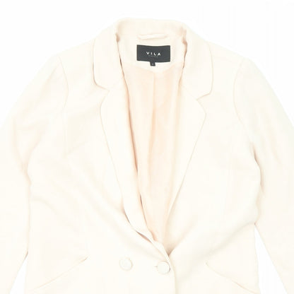 Womens UK Size M VILA Pink Jacket