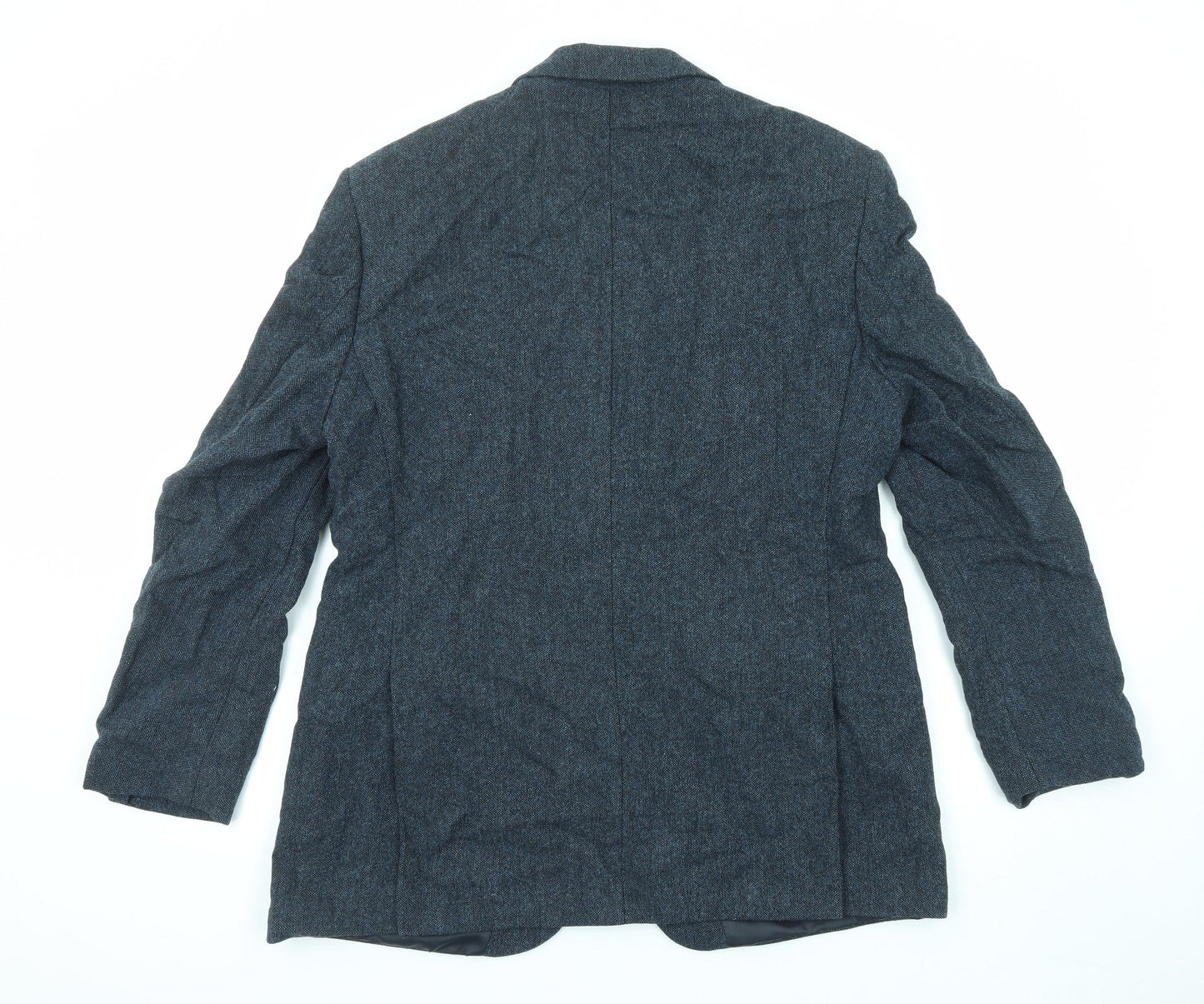Mens UK Size 42 Marks and Spencer Regular Blue Suit Jacket