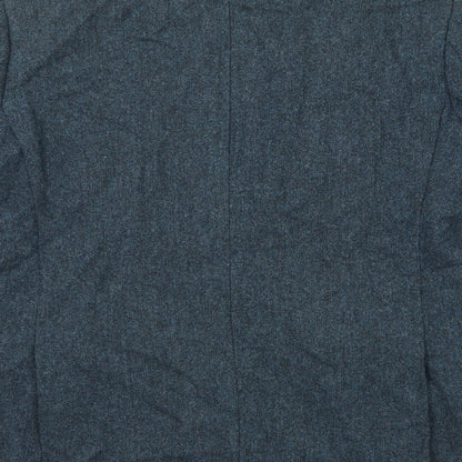 Mens UK Size 42 Marks and Spencer Regular Blue Suit Jacket