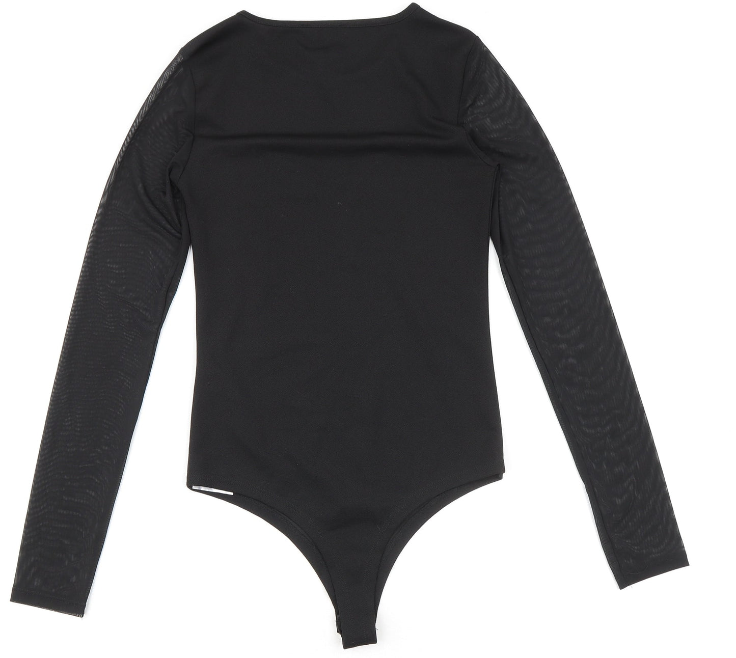 Womens UK Size XS Amisu One-Piece Black Bodysuit