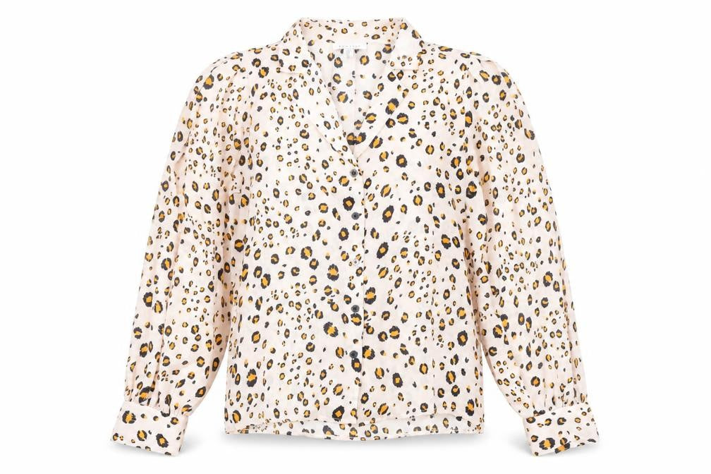 Womens UK Size 8 Topshop Multicoloured Basic Button-Up