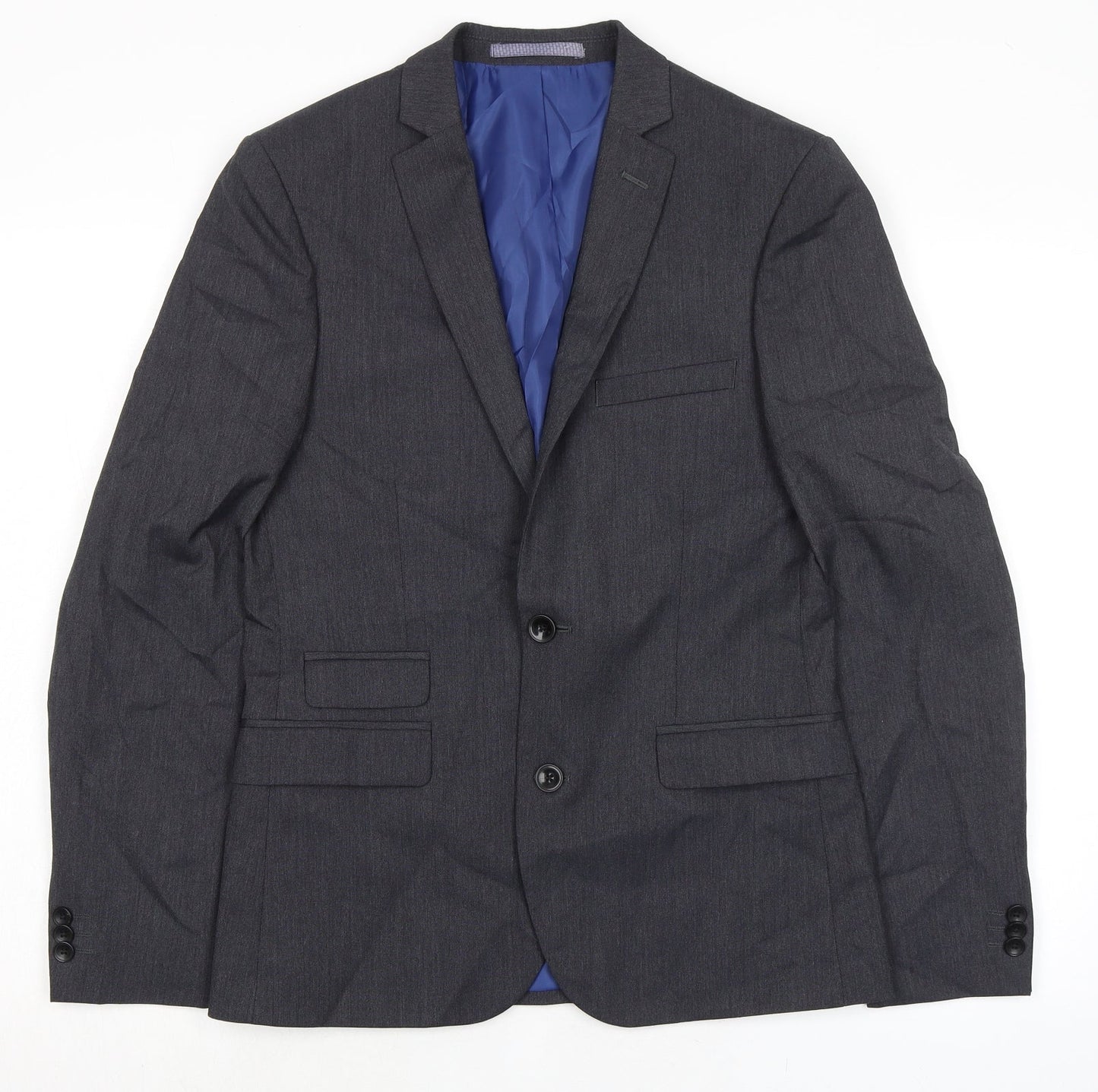 Mens UK Size 38 Marks and Spencer Regular Grey Suit Jacket