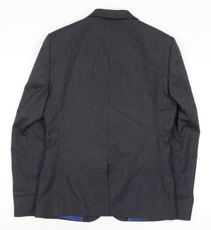 Mens UK Size 38 Marks and Spencer Regular Grey Suit Jacket